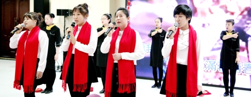 機關后勤服務人員傾情演繹《明天會更好》